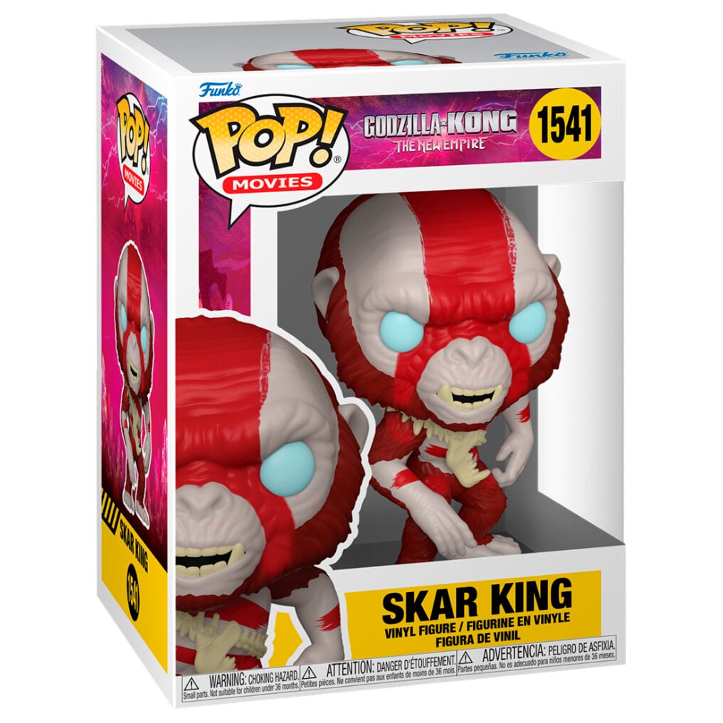 Figura POP Godzilla y Kong El nuevo imperio Skar King FUNKO