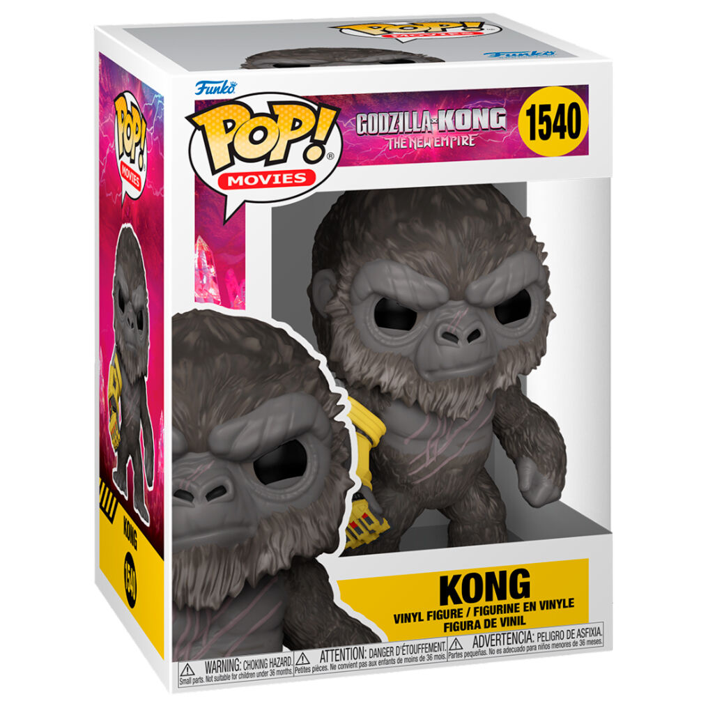 Figura POP Godzilla y Kong El nuevo imperio Kong FUNKO