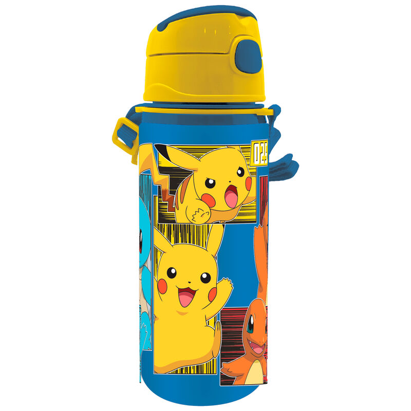 Cantimplora aluminio Pokemon 600ml KIDS LICENSING
