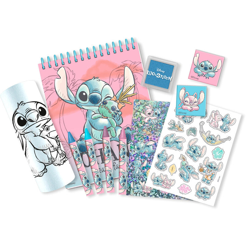 Set papeleria 3D Stitch Disney KIDS LICENSING