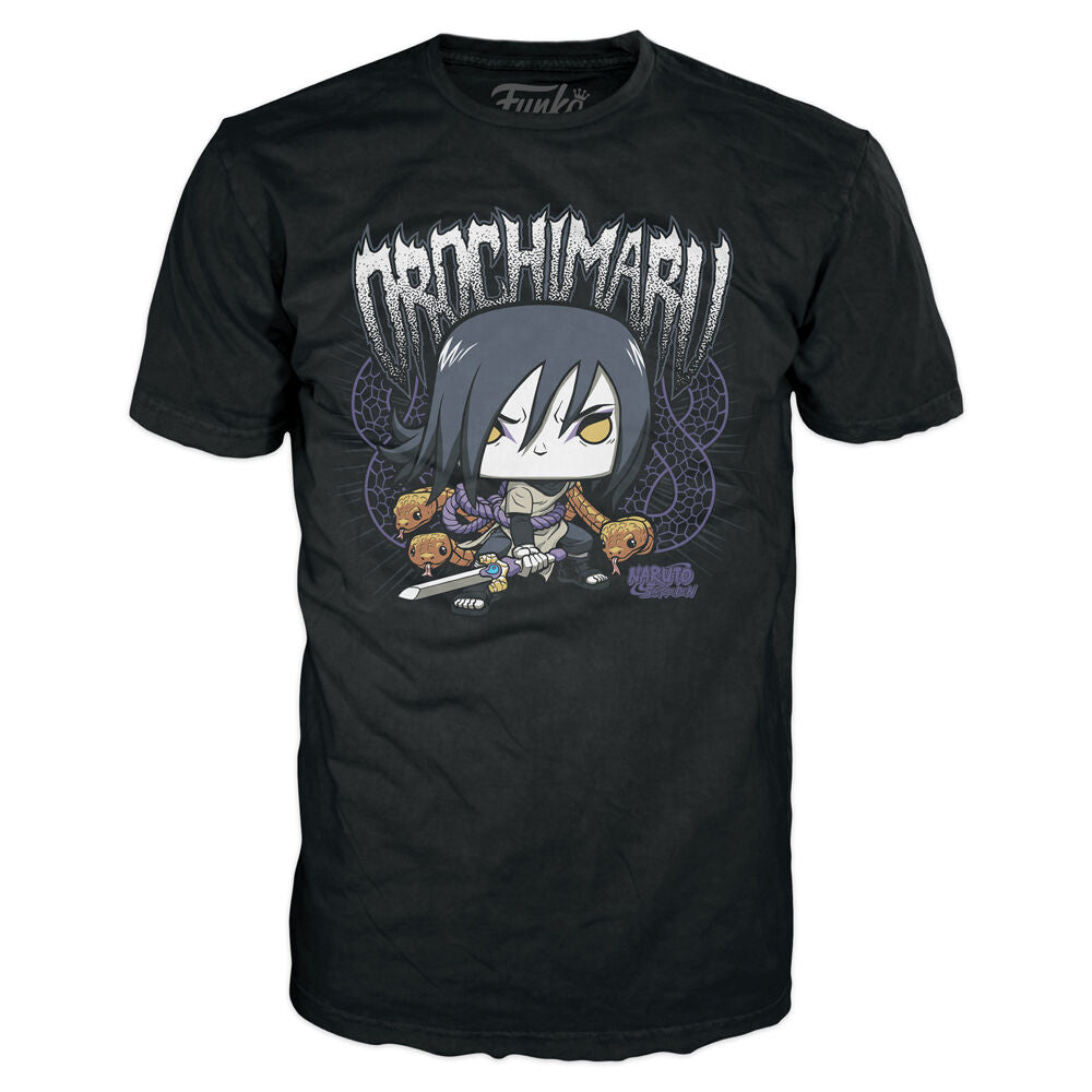 Set figura POP & Tee Naruto Shippuden Orochimaru FUNKO