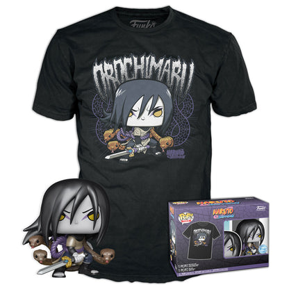Set figura POP & Tee Naruto Shippuden Orochimaru FUNKO