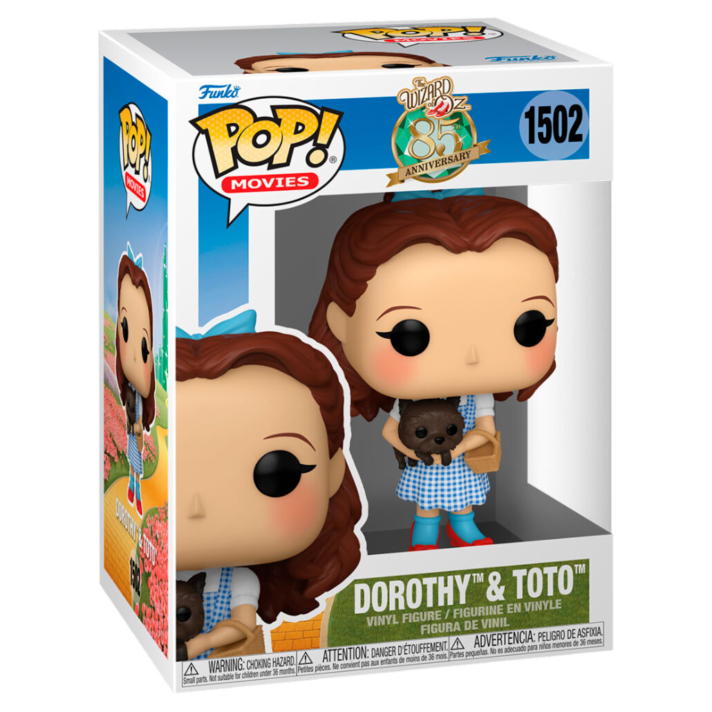 Figura POP El Mago de Oz Dorothy & Toto FUNKO