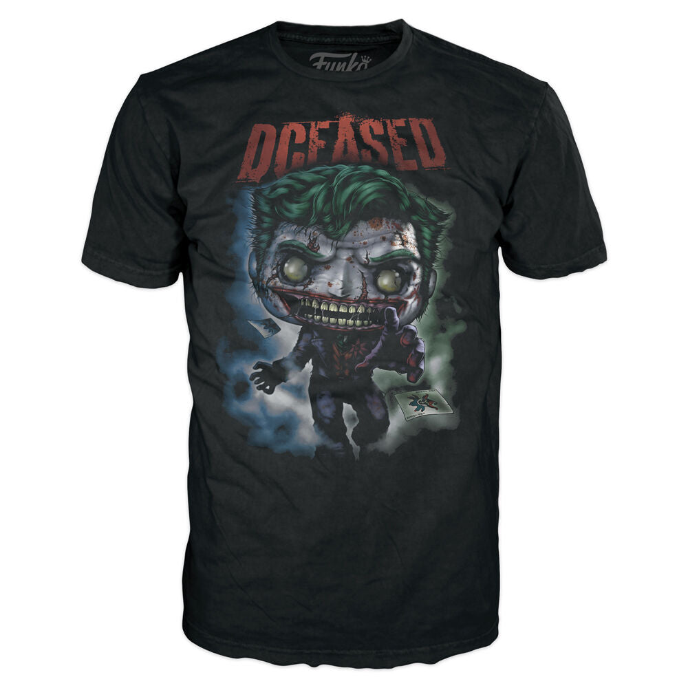 Set figura POP & Tee DC Comics Joker FUNKO