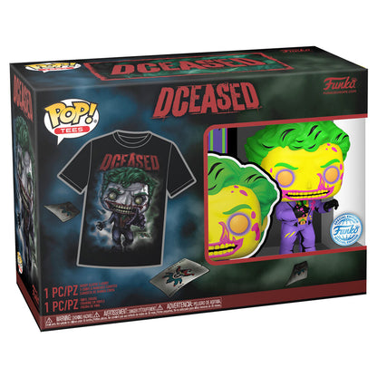 Set figura POP & Tee DC Comics Joker FUNKO