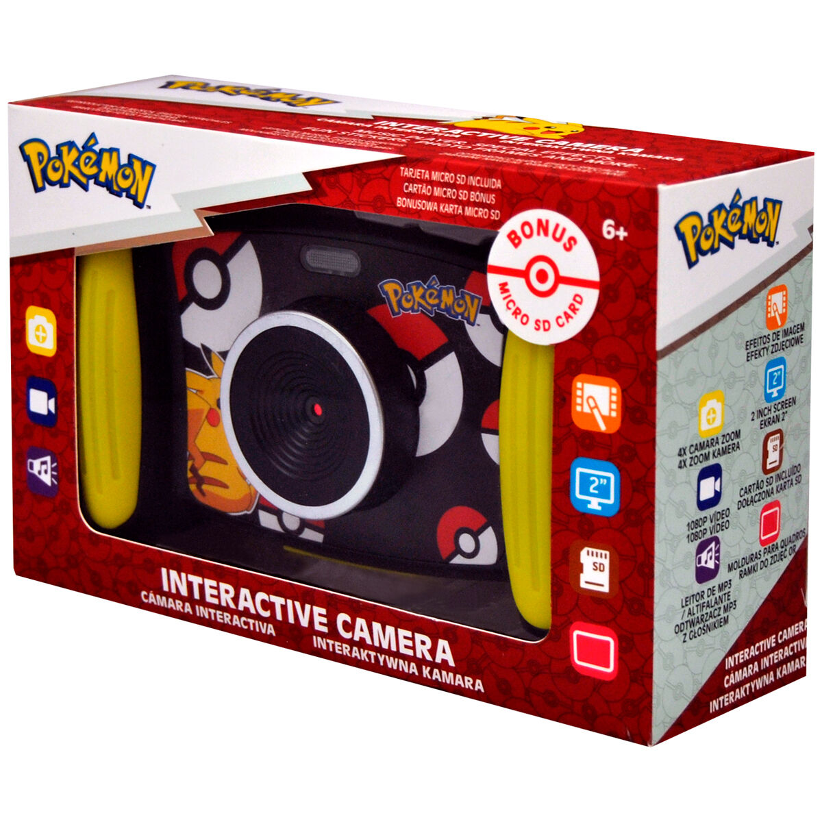 Camara interactiva Pokemon KIDS LICENSING