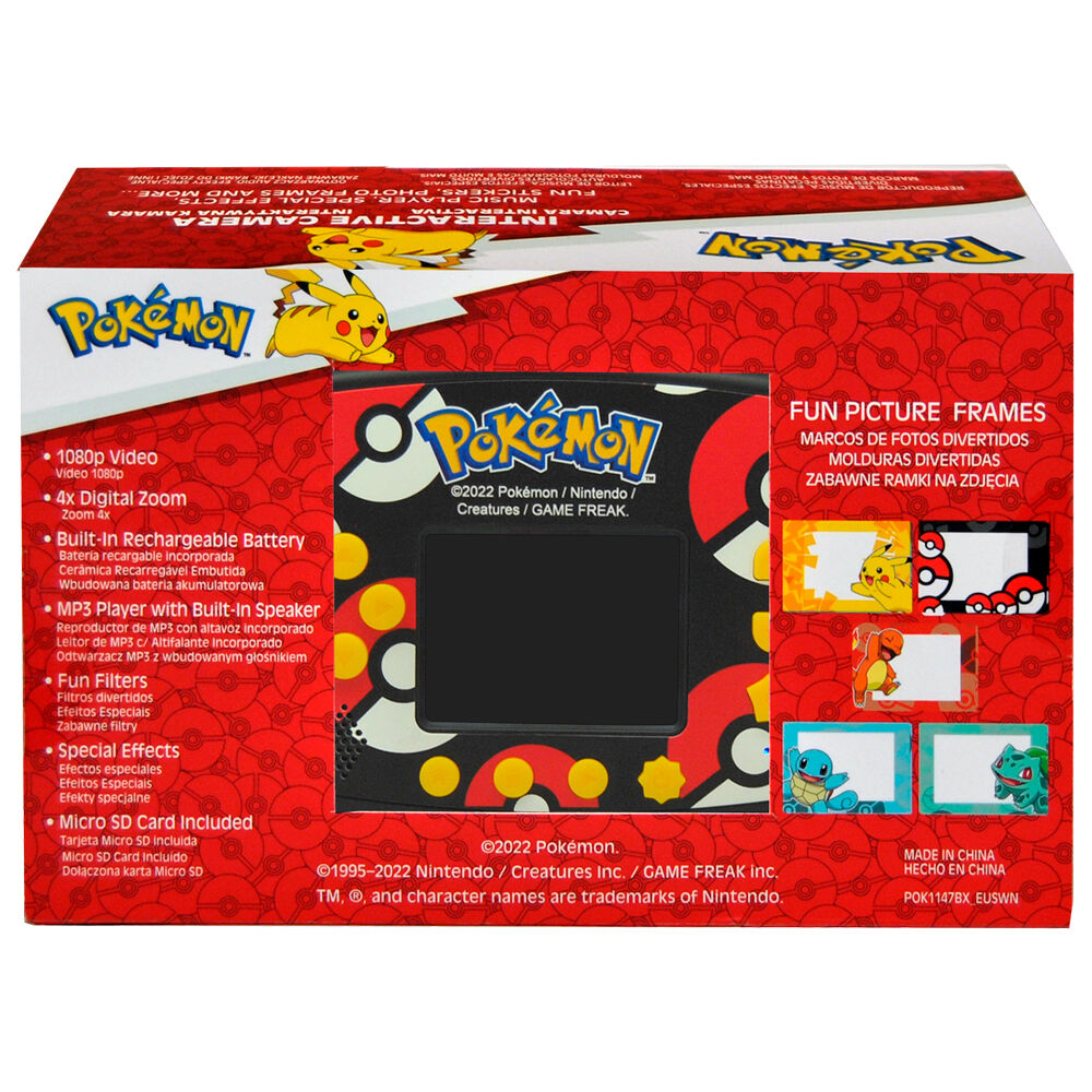 Camara interactiva Pokemon KIDS LICENSING