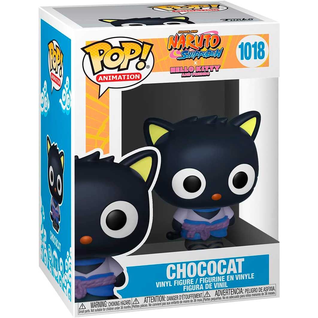 Figura POP Naruto Shippuden X Hello Kitty Chococat FUNKO