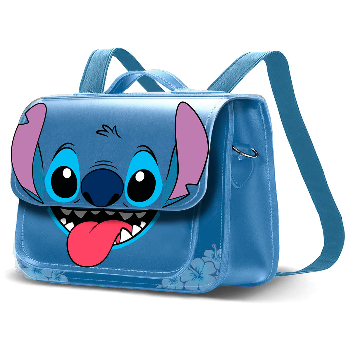 Bolso mochila Tongue Stitch Disney 26cm KARACTERMANIA