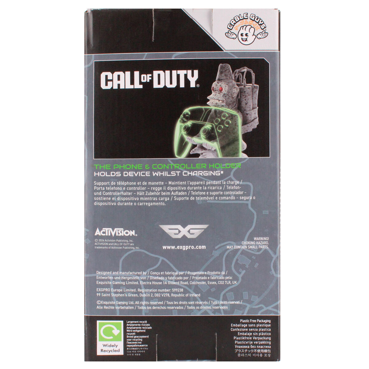 Cable Guy soporte sujecion figura Toasted Monkey Bomb Call of Duty 21cm EXQUISITE GAMING