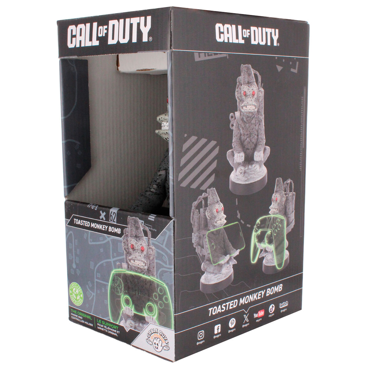 Cable Guy soporte sujecion figura Toasted Monkey Bomb Call of Duty 21cm EXQUISITE GAMING
