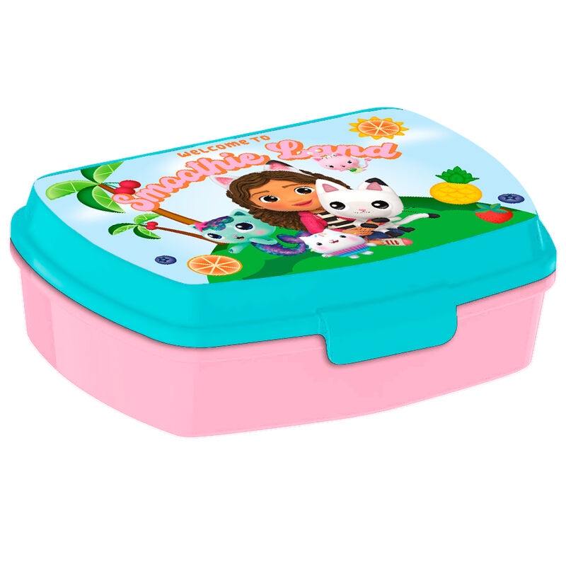Sandwichera + cantimplora aluminio La Casa de Muñecas de Gabby 500ml KIDS LICENSING