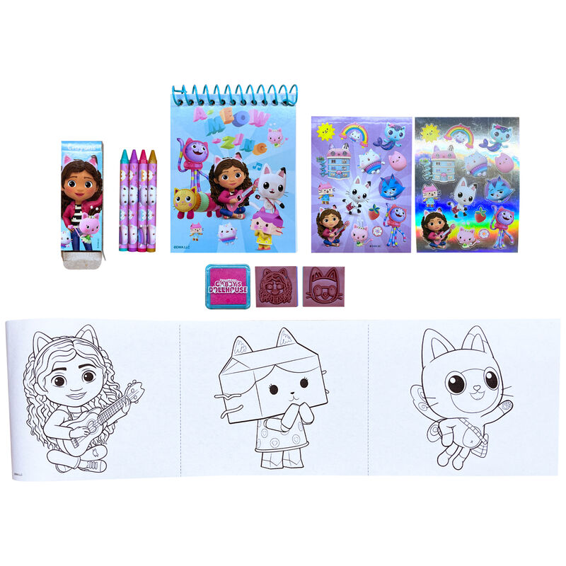 Set papeleria 3D La Casa de Muñecas de Gabby KIDS LICENSING