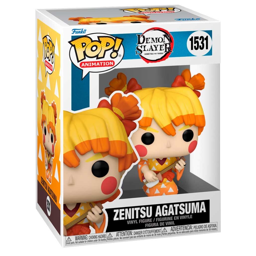 Figura POP Demon Slayer Kimetsu no Yaiba Zenitsu Agatsuma FUNKO