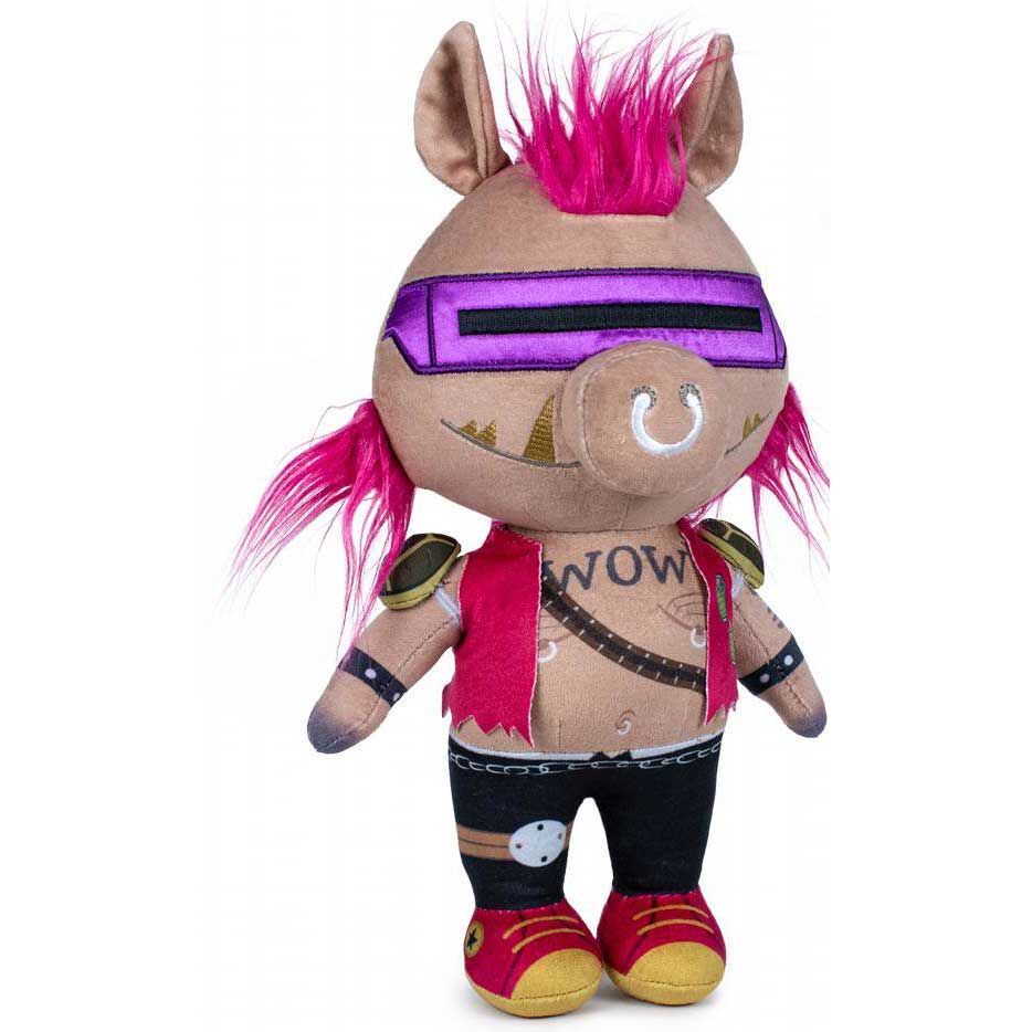 Peluche Bebop Mutant Mayhem Tortugas Ninja 28cm PLAY BY PLAY