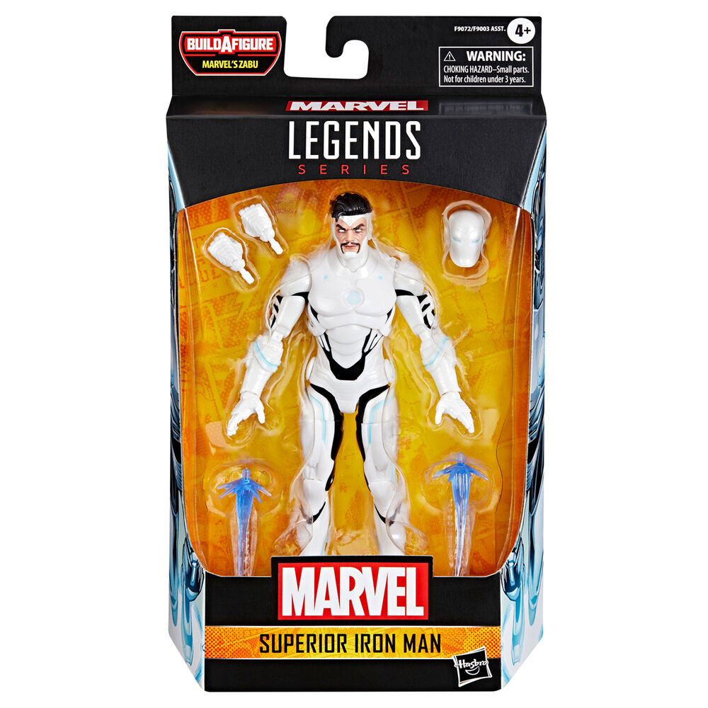 Figura Superior Iron Man Marvel Legends Series 15cm HASBRO