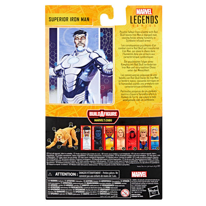 Figura Superior Iron Man Marvel Legends Series 15cm HASBRO