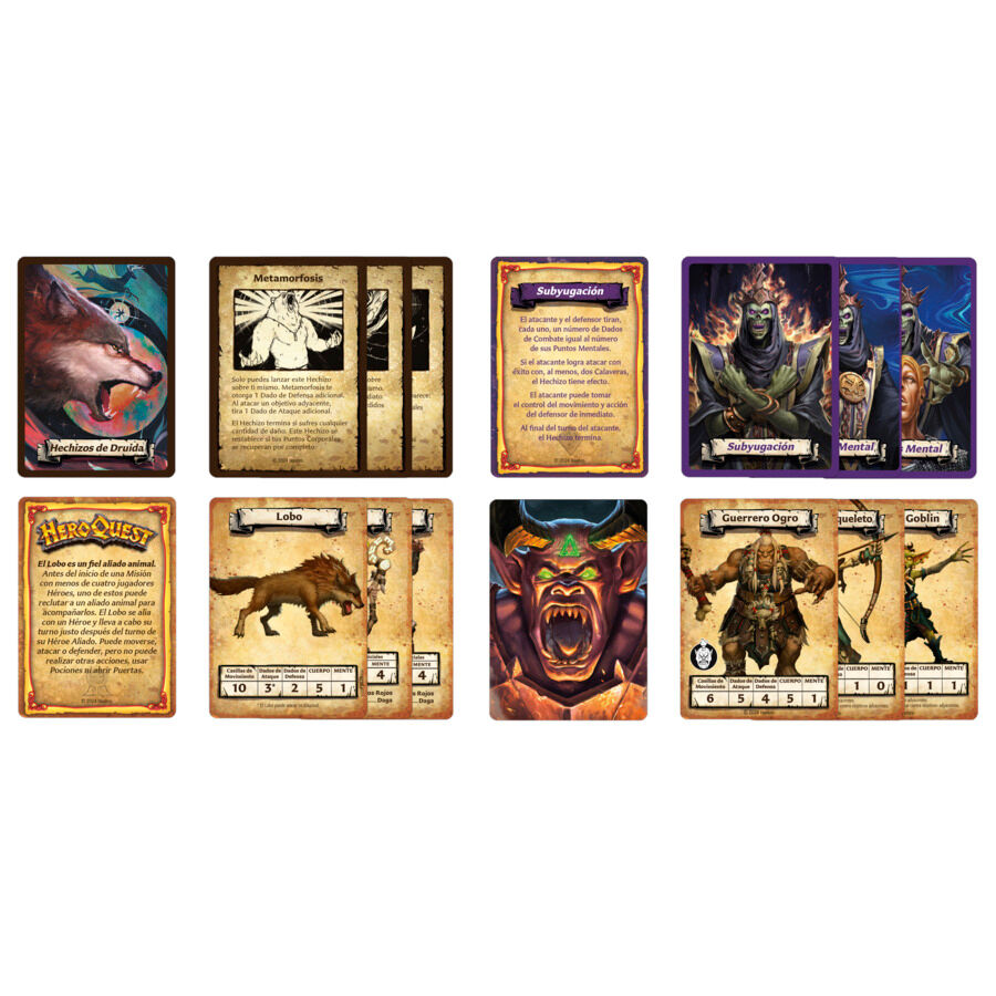 Expansion juego mesa La Horda del Ogro Heroquest español HASBRO