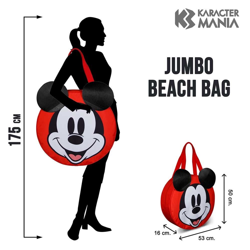 Bolsa playa Mickey Disney KARACTERMANIA