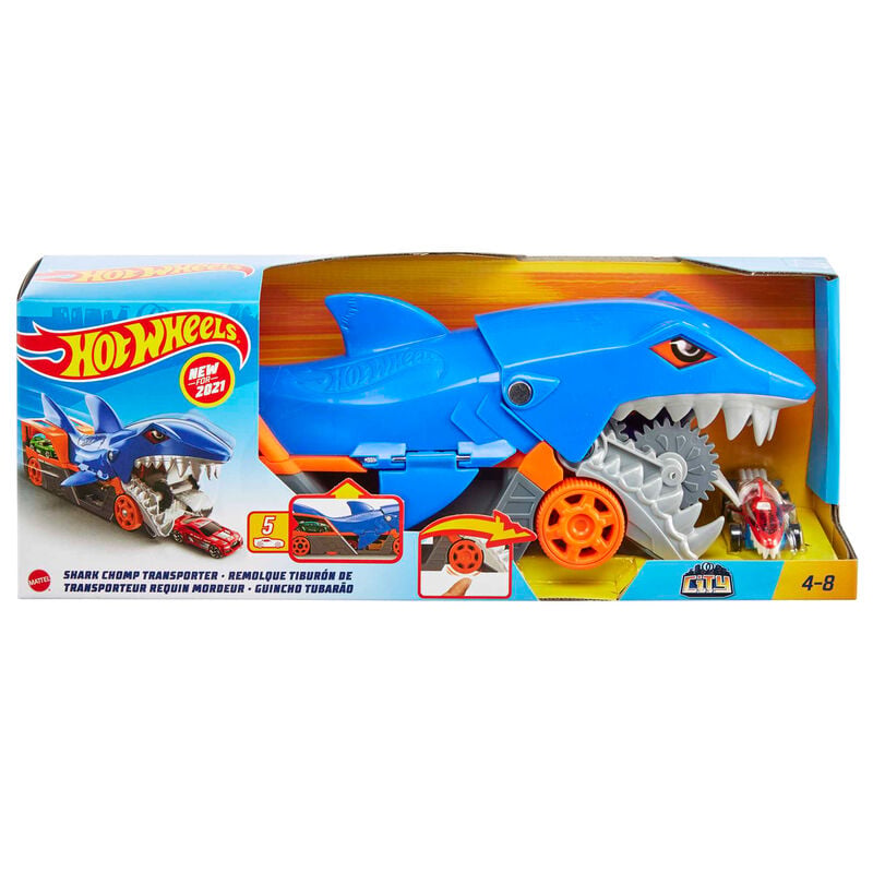 Remolque Tiburon Mastica Coches Hot Wheels MATTEL