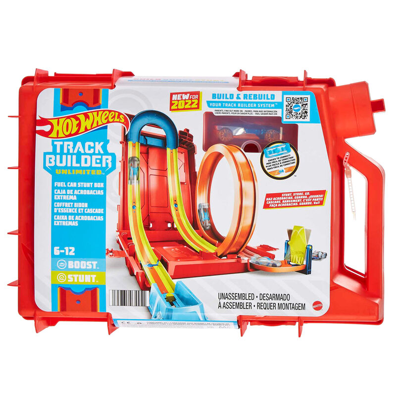 Pista Bidon de AcrobaciasTrack Builder Hot Wheels MATTEL