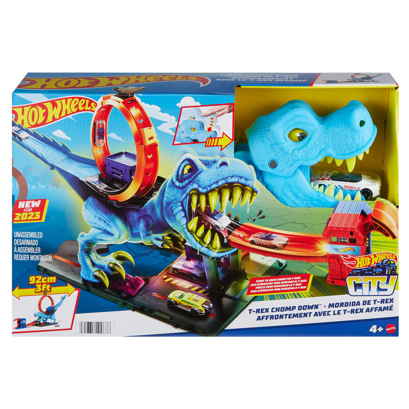 Pista Mordida de T-Rex Hot Wheels MATTEL