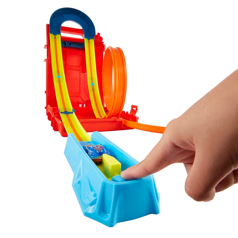Pista Bidon de AcrobaciasTrack Builder Hot Wheels MATTEL