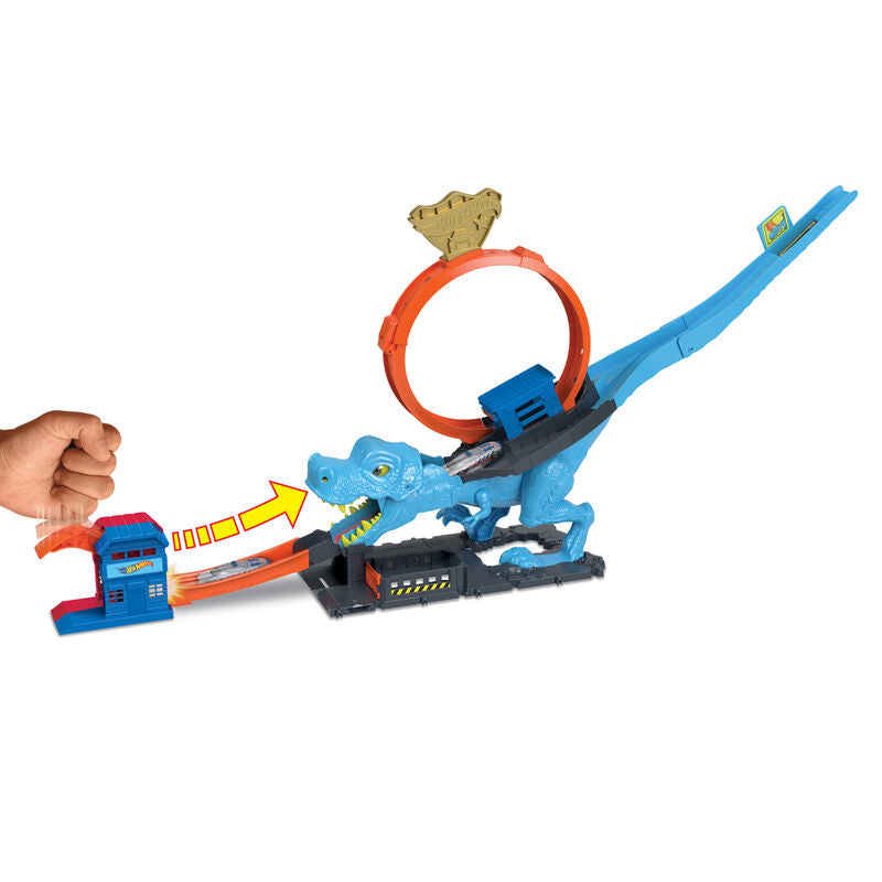 Pista Mordida de T-Rex Hot Wheels MATTEL