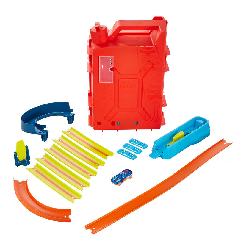 Pista Bidon de AcrobaciasTrack Builder Hot Wheels MATTEL