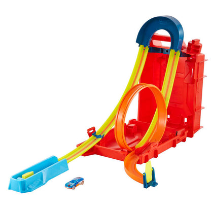Pista Bidon de AcrobaciasTrack Builder Hot Wheels MATTEL
