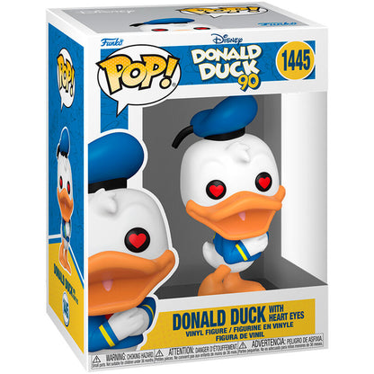 Figura POP Disney 90th Anniversary Donald Duck with heart eyes FUNKO