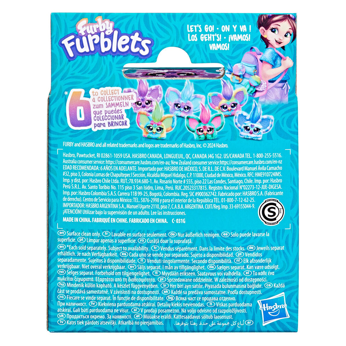Mini Furby Hip Bop Furblet HASBRO