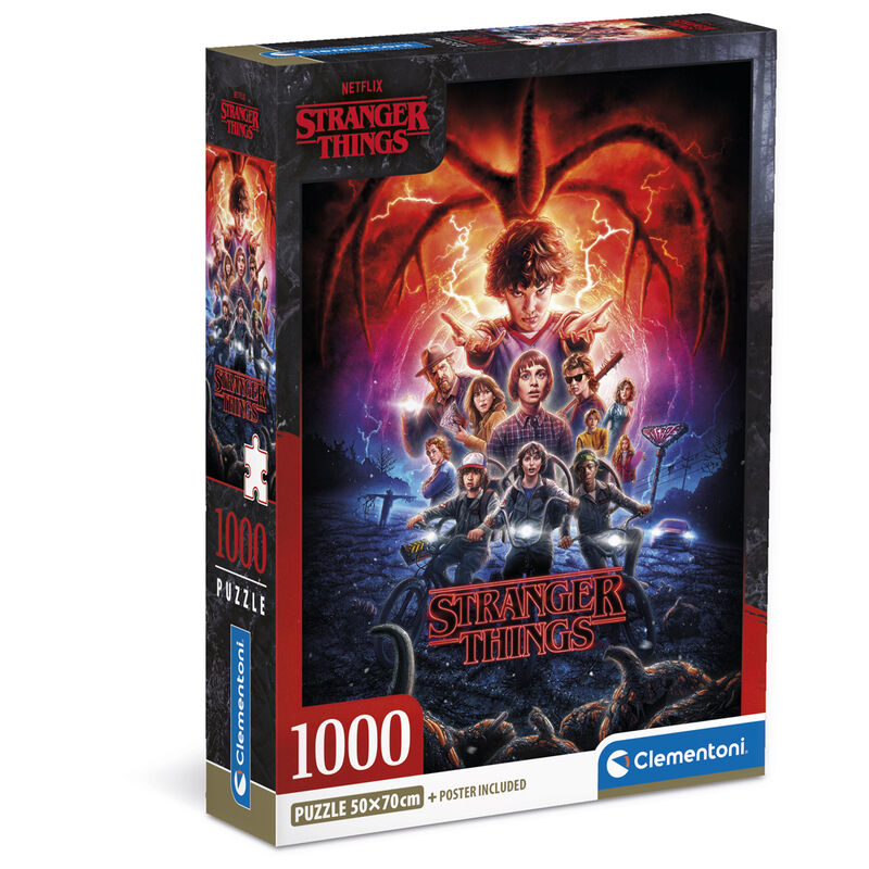 Puzzle Stranger Things 1000pzs CLEMENTONI