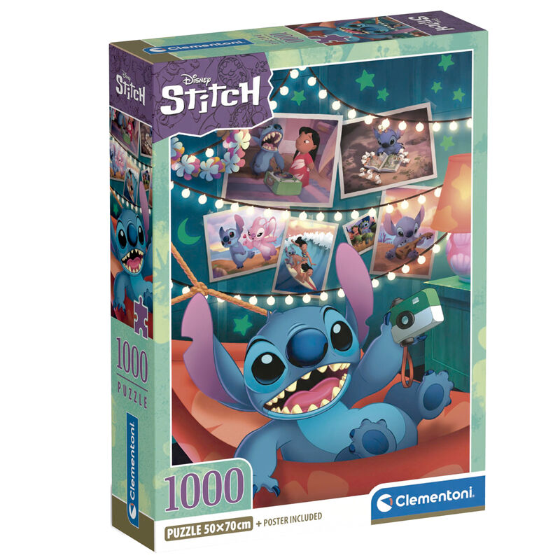 Puzzle Stitch Disney 1000pzs CLEMENTONI