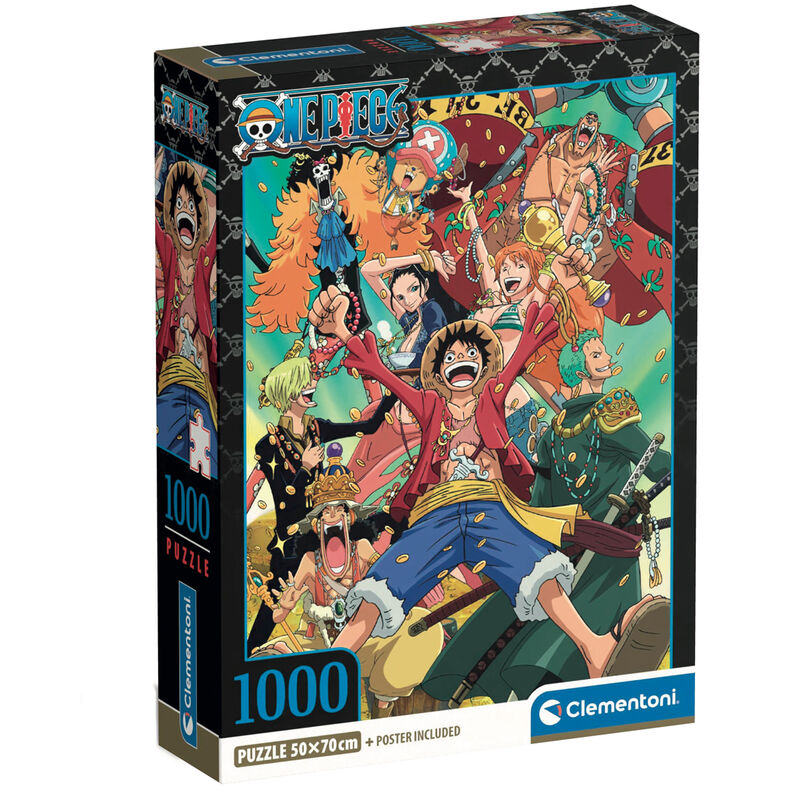 Puzzle One Piece 1000pzs CLEMENTONI