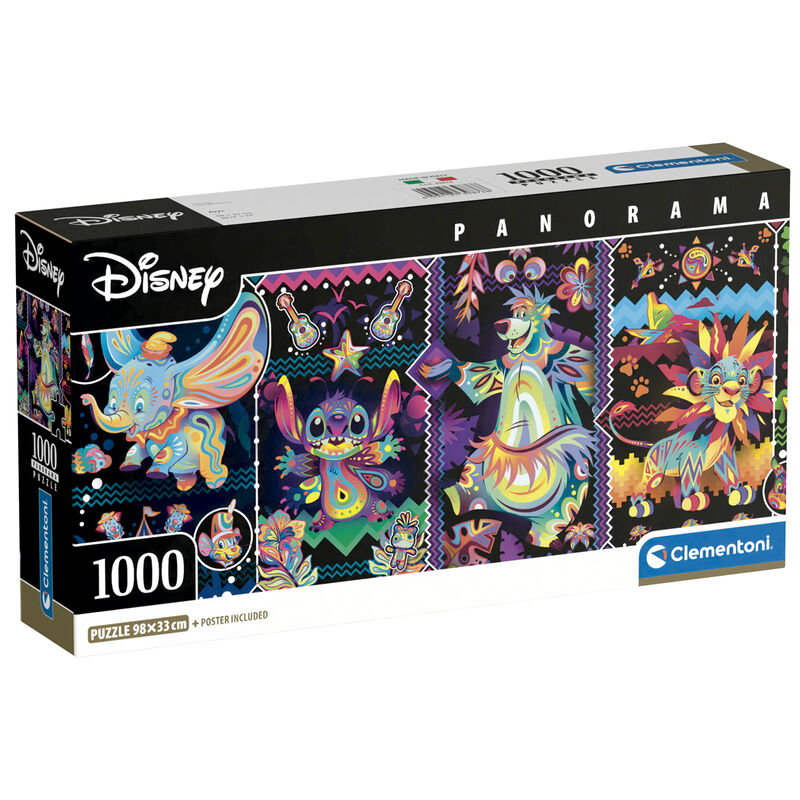 Puzzle panorama Disney 1000pzs CLEMENTONI