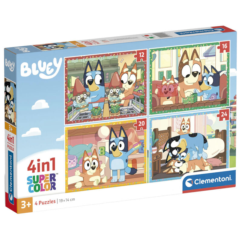 Puzzle Bluey 12-16-20-24pzs CLEMENTONI