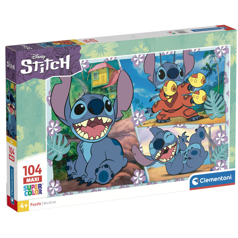 Puzzle maxi Stitch Disney 104pzs CLEMENTONI