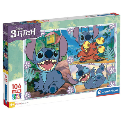 Puzzle maxi Stitch Disney 104pzs CLEMENTONI