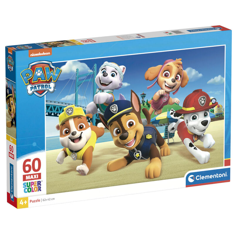 Puzzle maxi Patrulla Canina Paw Patrol 60pzs CLEMENTONI