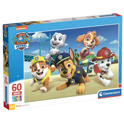 Puzzle maxi Patrulla Canina Paw Patrol 60pzs CLEMENTONI
