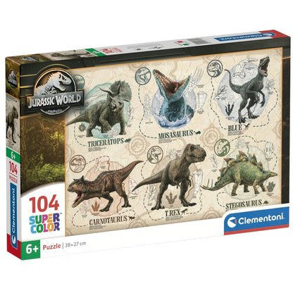 Puzzle Jurassic World 104pzs CLEMENTONI