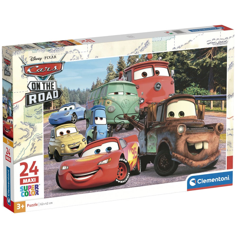Puzzle maxi Cars Disney 24pzs CLEMENTONI