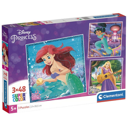 Puzzle Princesas Disney 3x48pzs CLEMENTONI