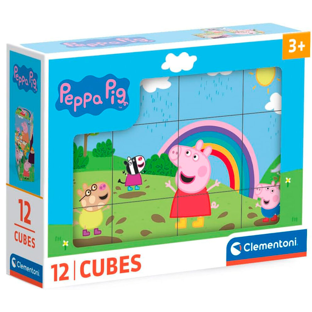 Puzzle cubo Peppa Pig 12pzs CLEMENTONI
