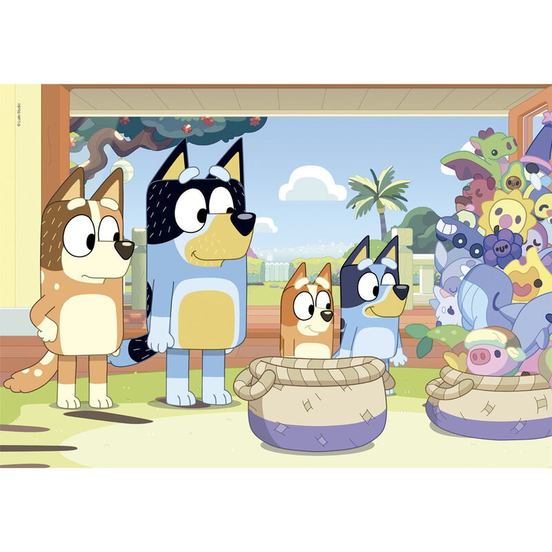 Puzzle Bluey 2x20pzs CLEMENTONI