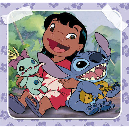 Puzzle Stitch Disney 3x48pzs CLEMENTONI
