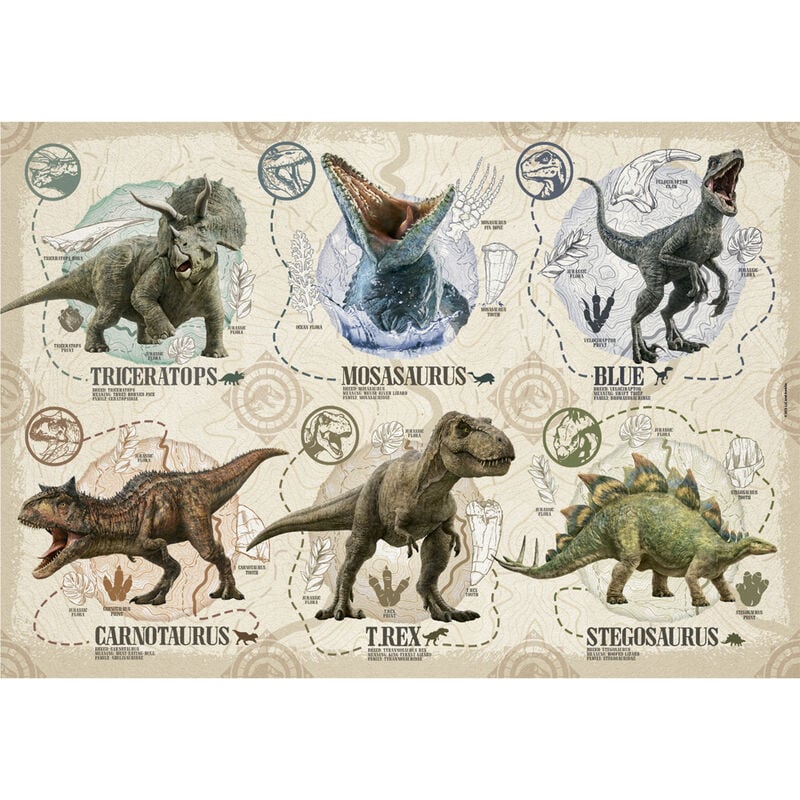 Puzzle Jurassic World 104pzs CLEMENTONI