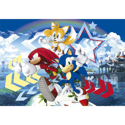 Puzzle Sonic the Hedgehog 104pzs CLEMENTONI