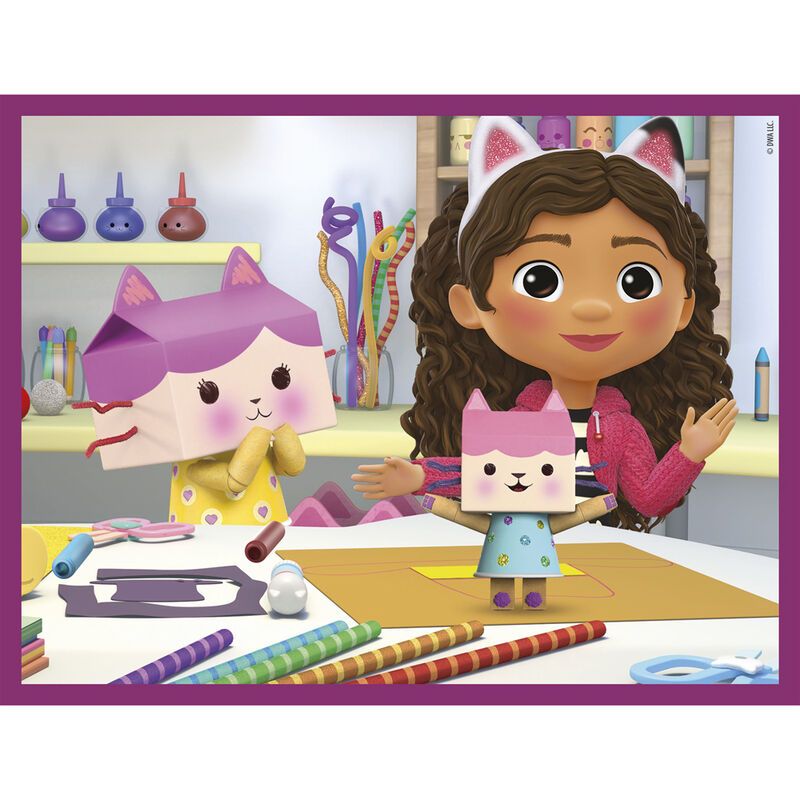 Puzzle cubo La Casa de Muñecas de Gabby 12pzs CLEMENTONI
